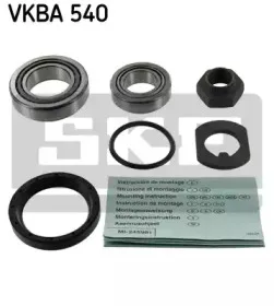 VKBA 540 SKF Комплект подшипника ступицы колеса